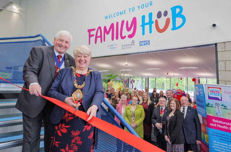 Coalfield family hub open