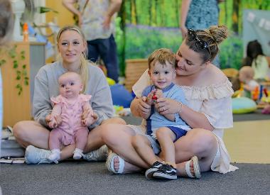 Families at Bunnyhill Family Hub