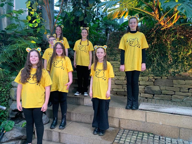 Sunderland Youth Choir being filmed at Sunderland Museum and Winter Gardens - image1