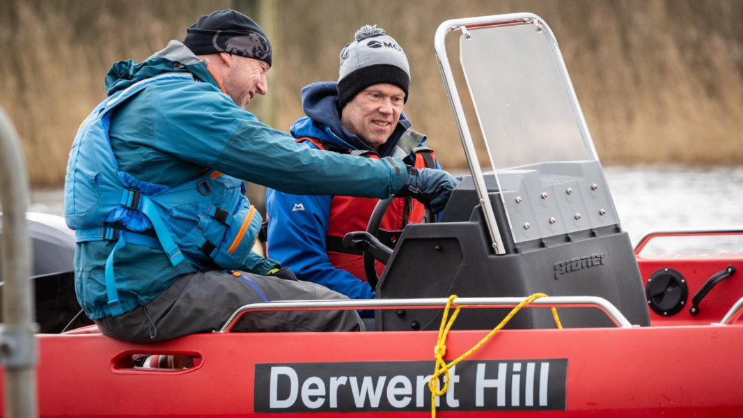 Derwent Hill rescue boat 