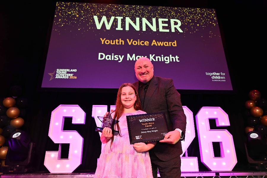 Youth Voice winner Daisy May Knight